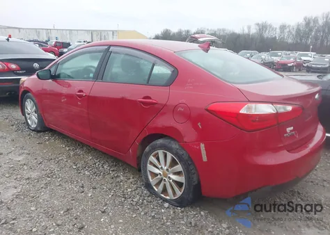 2014 Kia Forte Lx из США, поврежденный, VIN KNAFX4A65E5194905